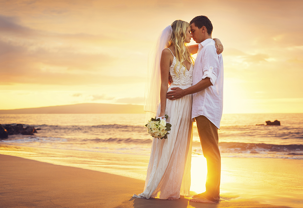 Beach Weddings are Totally Romantic